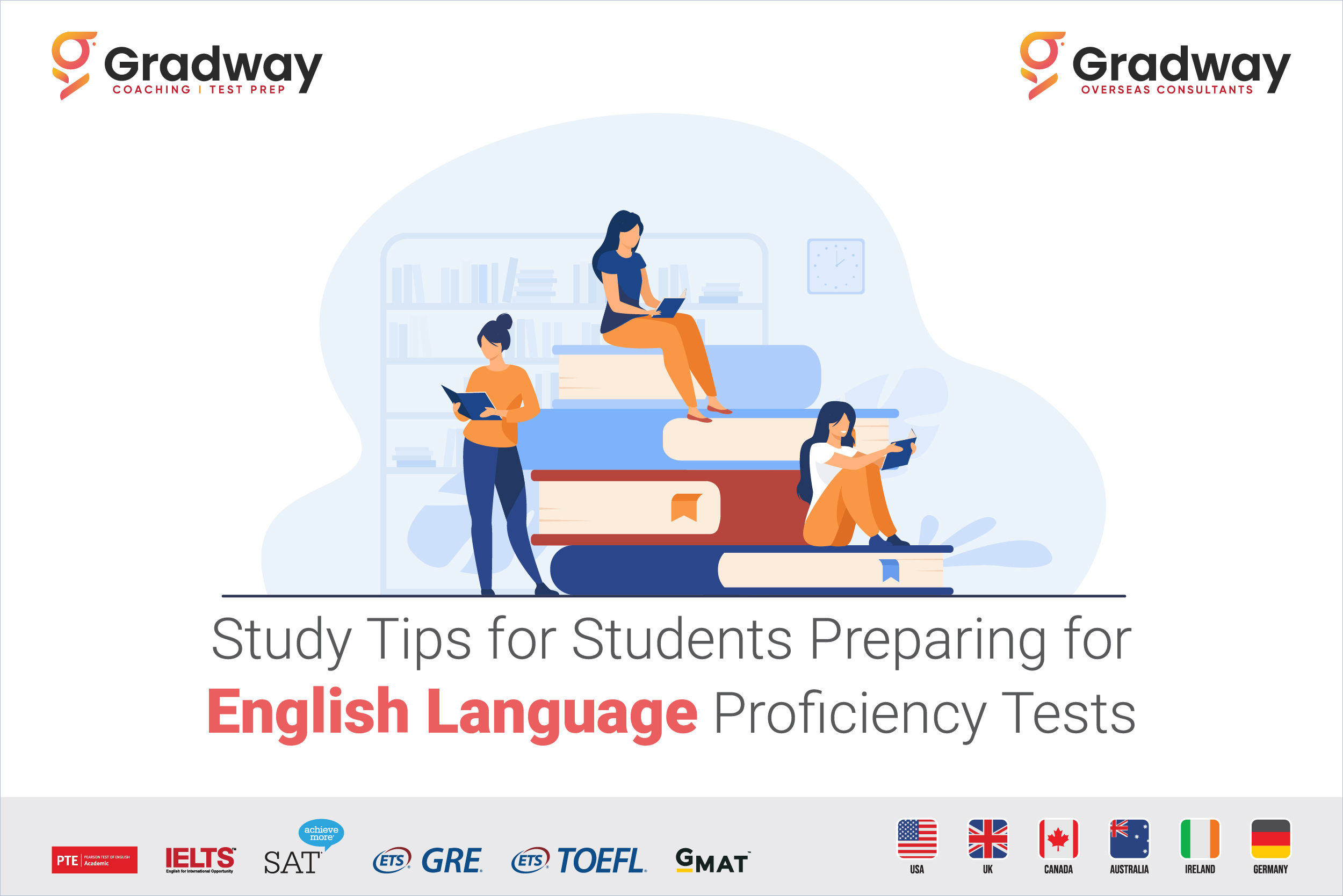Study Tips for Students Preparing for English Language Proficiency Tests | Gradway